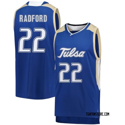 Men's Ben Radford Tulsa Golden Hurricane Replica Basketball Jersey - Royal