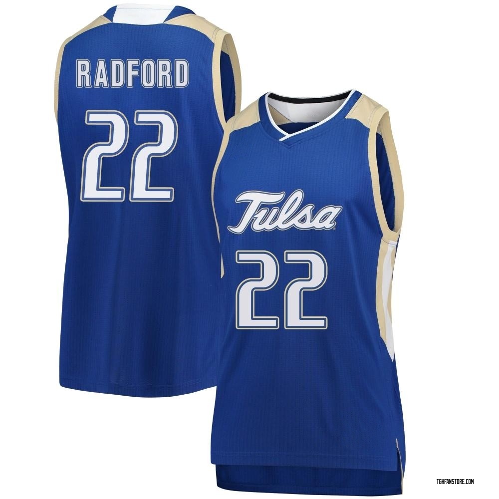 Women's Ben Radford Tulsa Golden Hurricane Replica Basketball Jersey - Royal