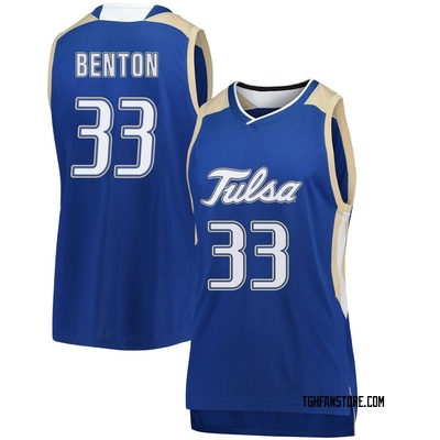 Women's Carter Benton Tulsa Golden Hurricane Replica Basketball Jersey - Royal