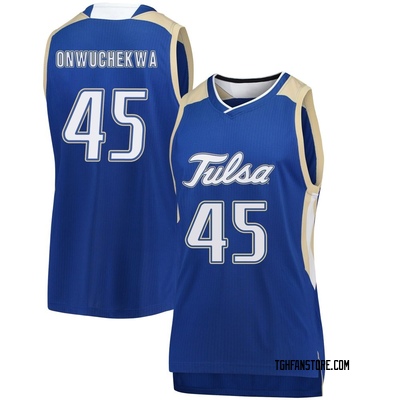 Women's Doryan Onwuchekwa Tulsa Golden Hurricane Replica Basketball Jersey - Royal