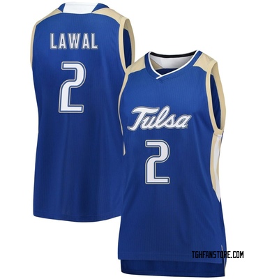 Women's Jaylen Lawal Tulsa Golden Hurricane Replica Basketball Jersey - Royal