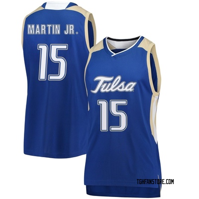 Women's KJ Martin Jr. Tulsa Golden Hurricane Replica Basketball Jersey - Royal