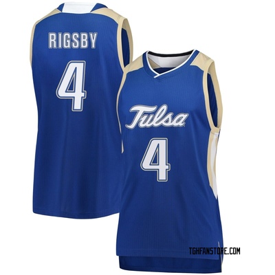 Women's Myles Rigsby Tulsa Golden Hurricane Replica Basketball Jersey - Royal