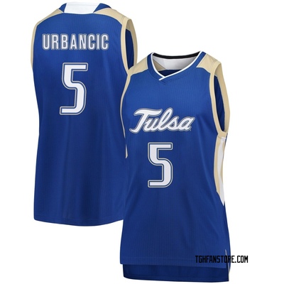 Women's Peyton Urbancic Tulsa Golden Hurricane Replica Basketball Jersey - Royal