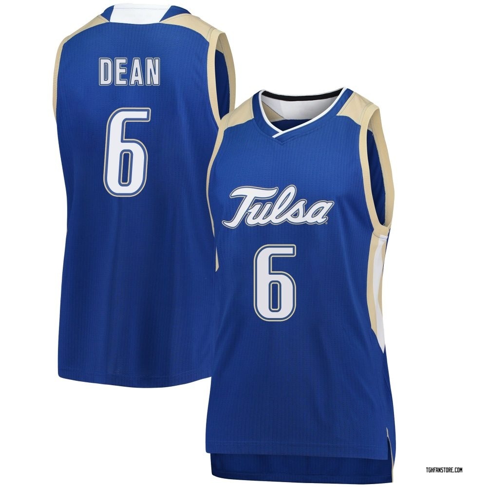 Women's Romad Dean Tulsa Golden Hurricane Replica Basketball Jersey - Royal