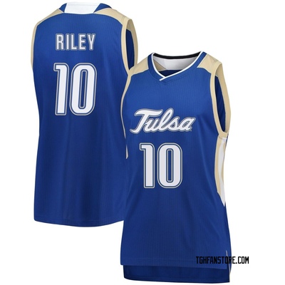 Women's Tylen Riley Tulsa Golden Hurricane Replica Basketball Jersey - Royal