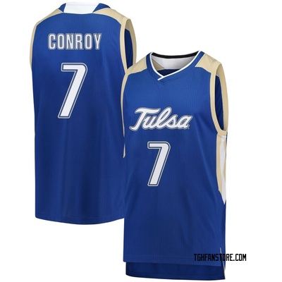 Youth Cal Conroy Tulsa Golden Hurricane Replica Basketball Jersey - Royal