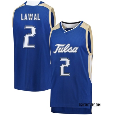 Youth Jaylen Lawal Tulsa Golden Hurricane Replica Basketball Jersey - Royal