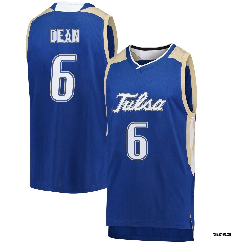 Youth Romad Dean Tulsa Golden Hurricane Replica Basketball Jersey - Royal